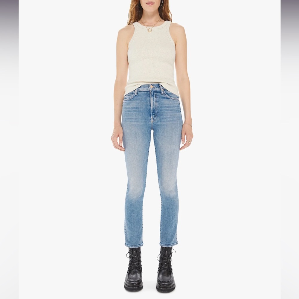 MOTHER Light Blue Skinny Jeans